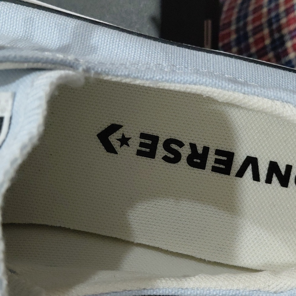 Converse Light Blue Sneakers Last Price - Picture 8 of 8